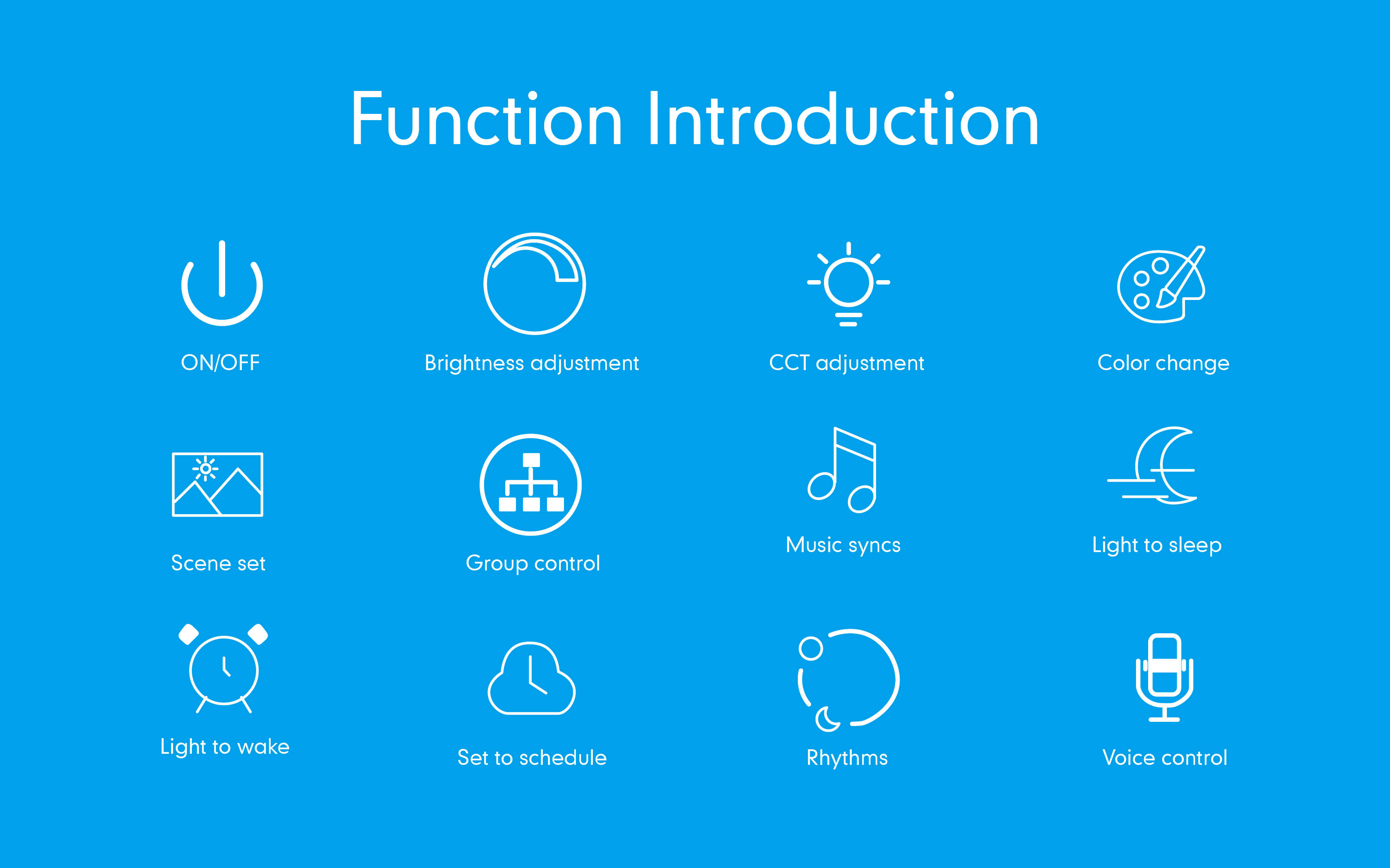 smart lighting function